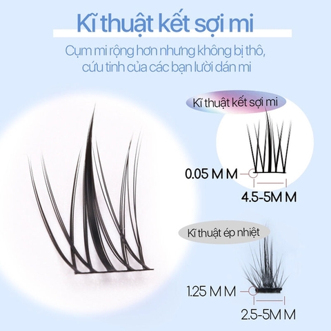 Lông Mi Giả Mlen Diary Hướng Dương