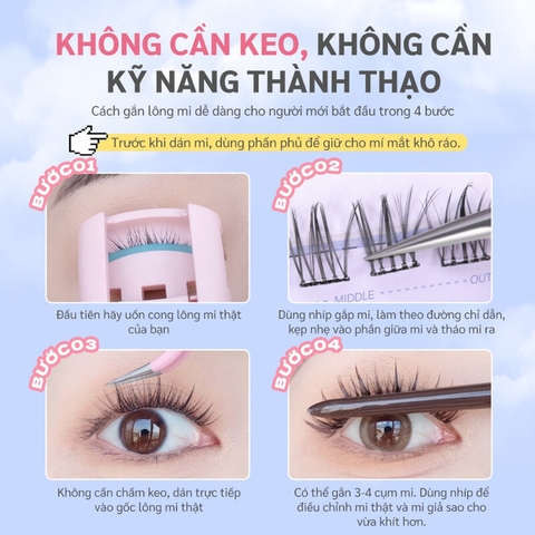 Lông Mi Giả Tự Dính Mlen Diary
