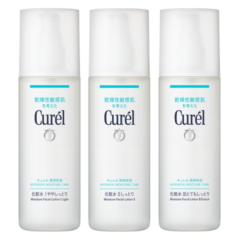 Lotion Dưỡng Da Curél Intensive Moisture Care Facial Lotion III Enrich Cấp Ẩm Chuyên Sâu III 150ml