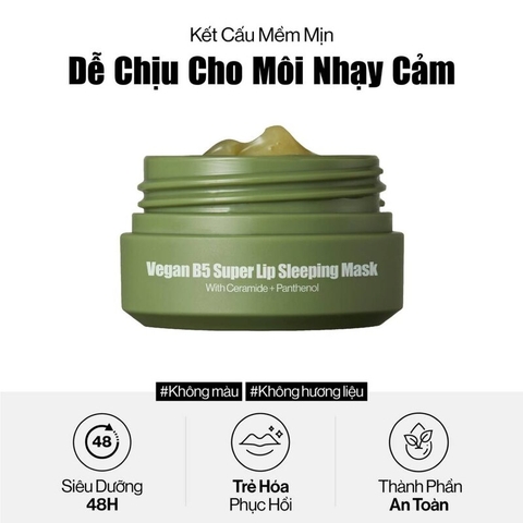 Mặt Nạ Ngủ Môi Glamrr Q Hỗ Trợ Làm Trẻ Hóa 10ml