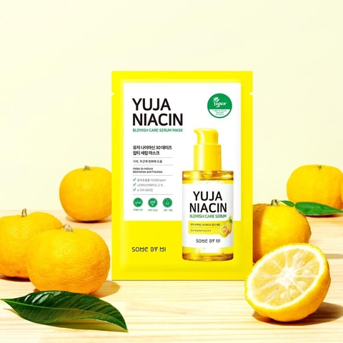 Mặt Nạ Some By Mi Yuja Niacin Blemish Care Serum Mask Dưỡng Sáng Da 25g