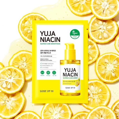 Mặt Nạ Some By Mi Yuja Niacin Blemish Care Serum Mask Dưỡng Sáng Da 25g