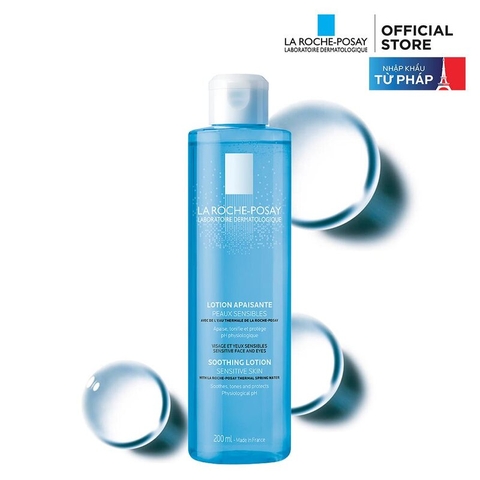 Nước Cân Bằng La Roche-Posay Giàu Khoáng Da Nhạy Cảm Soothing Lotion Sensitive Skin 200ml