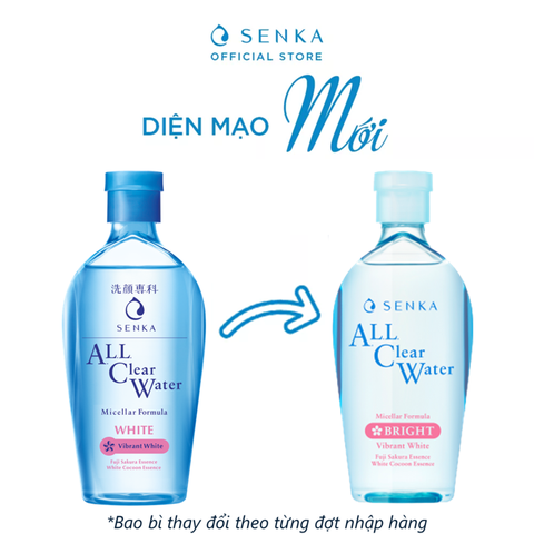 Nước Tẩy Trang Senka All Clear Water Micellar Formula 230ml