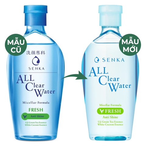Nước Tẩy Trang Senka All Clear Water Micellar Formula 230ml