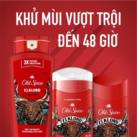Sáp Khử Mùi Cho Nam Old Spice High Endurance Deodorant 85g