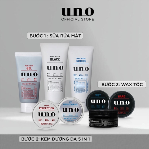 Sáp Vuốt Tóc UNO Tạo Kiểu Định Hình 80g