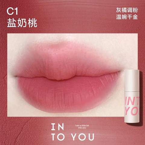 Son Kem Bùn Into You Customized Airy Lip Mud Lì Mịn Nhẹ 1.8g