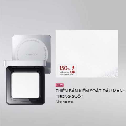 Phấn Phủ Carslan Black Magnetic Soft Mist Powder Dạng Nén 8g