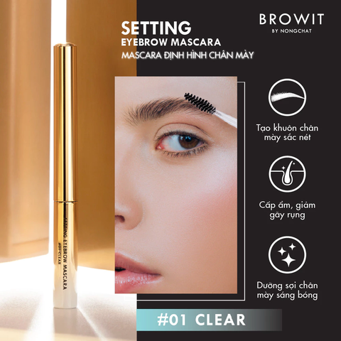 Mascara Định Hình Chân Mày Browit Setting EyeBrow Mascara 2g