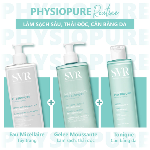Nước Cân Bằng Làm Sạch Sâu Cho Da Mặt Nhạy Cảm SVR Physiopure Tonique 200ml