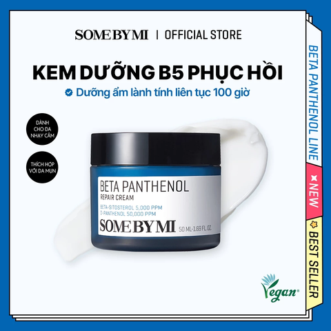 Kem Dưỡng Phục Hồi Some By Mi Beta Panthenol Repair Cream 50ml