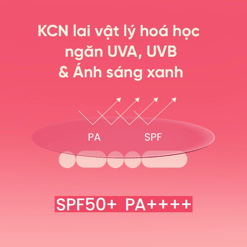 Kem Chống Nắng Beplain Nâng Tông Hồng Đào 50ml