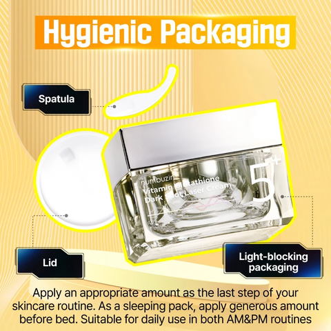 Kem Dưỡng Trắng Sáng Da Numbuzin No.5 Vitamin Glutathione Dark Spot Laser Cream 50ml