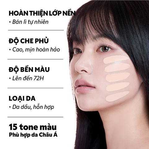Phấn Nước Tirtir Filter AI Hoàn Hảo, Kiềm Dầu & Láng Mịn Mask Fit AI Filter Cushion 4.5g