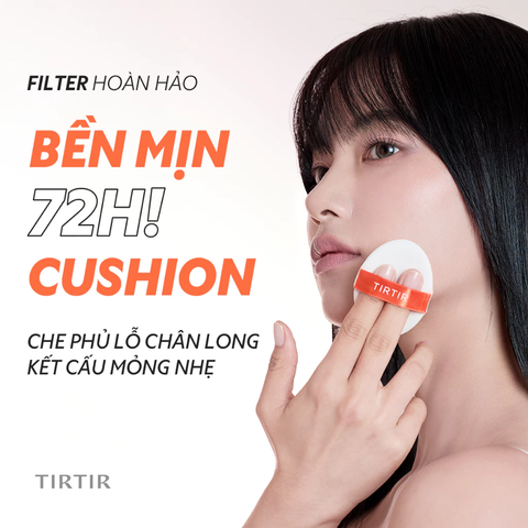 Phấn Nước Tirtir Filter AI Hoàn Hảo, Kiềm Dầu & Láng Mịn Mask Fit AI Filter Cushion 4.5g