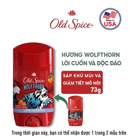 Sáp Khử Mùi & Ngăn Tiết Mồ Hôi Old Spice Anti-Perspirant & Deodorant 73g