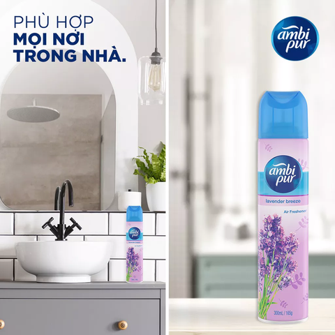 Xịt Phòng Ambi Pur Aerosol Hương Thơm Thư Giãn 300ml
