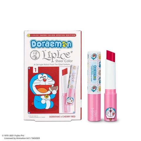 Son Dưỡng Có Màu Doraemon Lipice Sheer Colour Dorayaki 2.4g