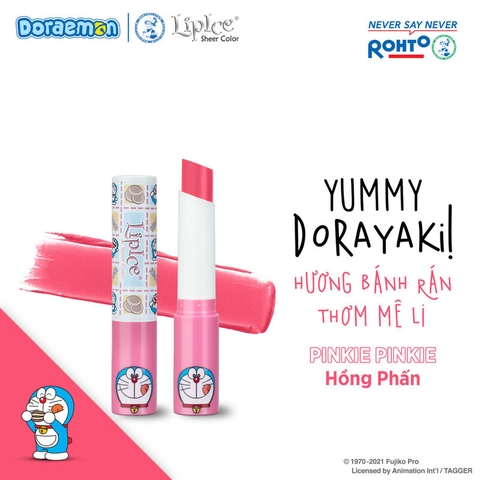 Son Dưỡng Có Màu Doraemon Lipice Sheer Colour Dorayaki 2.4g