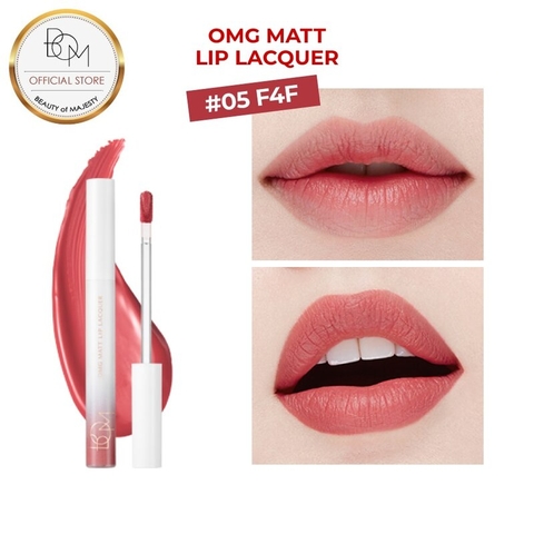 Son Kem Lì Bom OMG Matt Lip Lacquer 4g