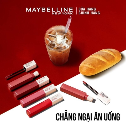 Son Kem Lì Maybelline Super Stay Matte Ink Lipstick 16h Lâu Trôi 5ml