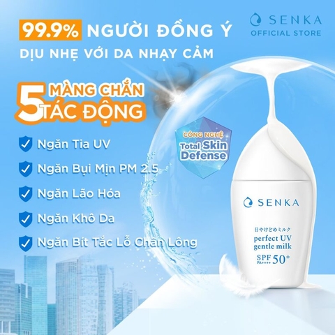 Sữa Chống Nắng Senka Cho Da Nhạy Cảm 40ml