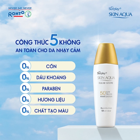 Sữa Chống Nắng Sunplay Skin Aqua Dưỡng Da Sáng Mịn