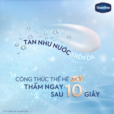 Sữa Dưỡng Thể Vaseline Healthy Bright Gluta HYA Serum Burst Lotion 330ml