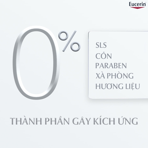 Sữa Rửa Mặt Eucerin Không Gây Kích Ứng Cho Da Nhạy Cảm PH5 Facial Cleanser 400ml
