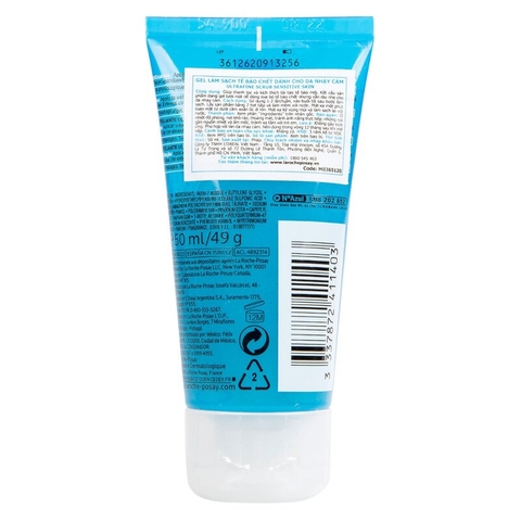Gel Làm Sạch Tế Bào Chết La-Roche Posay Dành Cho Da Nhạy Cảm 50ml