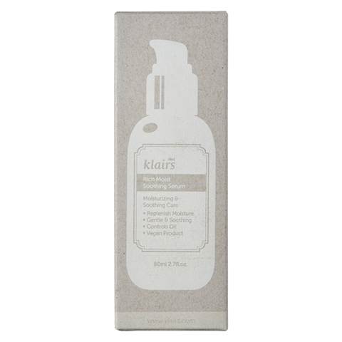 Tinh Chất Dear Klairs Dưỡng Ẩm Và Làm Mịn Da Rich Moist Soothing 80ml