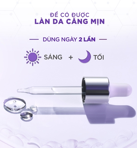 Serum L'Oreal Hyaluronic Acid Cấp Ẩm Sáng Da 30ml