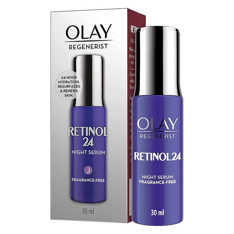 Serum Olay Retinol24 Ngừa Lão Hóa, Tái Tạo Da Ban Đêm 30ml