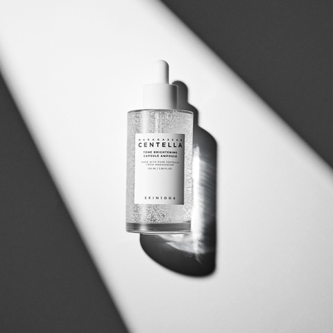 Serum Skin1004 Tone Brightening Capsule Ampoule Rau Má Dưỡng Sáng & Làm Dịu Da 30ml