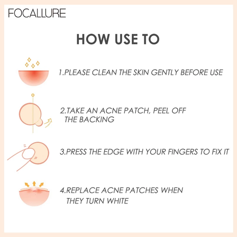 Miếng Dán Mụn Focallure Acne Pimple Patch 24 Miếng