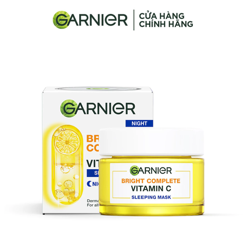 Kem Dưỡng Ban Đêm Garnier Light Complete Yoghurt Sleeping Mask Dưỡng Sáng Da