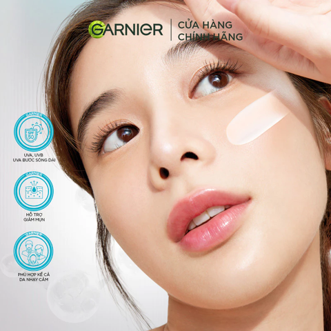 Serum Chống Nắng Garnier 12H Kiềm Dầu & Hỗ Trợ Giảm Mụn 30ml