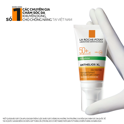 Kem Chống Nắng La Roche-Posay Anthelios XL Phổ Rộng, Nâng Tông Kiềm Dầu 50ml
