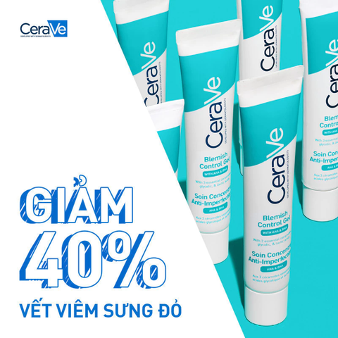 Gel Giảm Mụn Không Khô Da CeraVe Blemish Control Gel 40ml