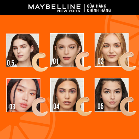 Kem Nền Maybelline Tươi Mướt Chống Nắng SPF50 30ml