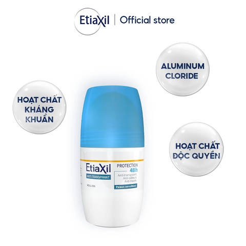 Lăn Khử Mùi Etiaxil Bảo Vệ Kép 50ml