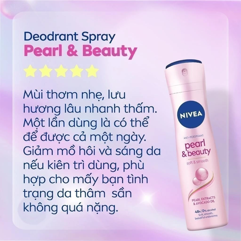 Xịt Khử Mùi Nivea Shaveless Deodorant Anti-Perspirant 150ml