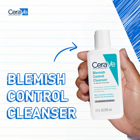 Sữa Rửa Mặt Cerave Cho Da Dầu Mụn Blemish Control Cleanser