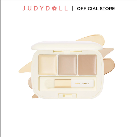 Kem Che Khuyết Điểm 3 Ô Judydoll Concealer Palette 8.5g