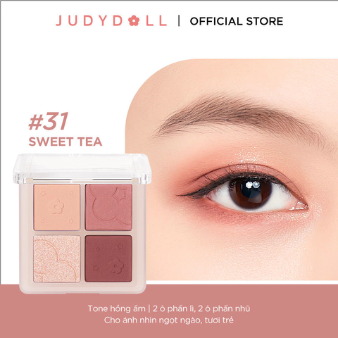 Phấn Mắt 4 Ô Judydoll 4 Shades Eyeshadow 5.3g