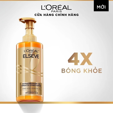 Sản Phẩm Dưỡng Tóc Suôn Mượt Cao Cấp L'Oreal Paris Extraordinary Oil Smooth 440ml