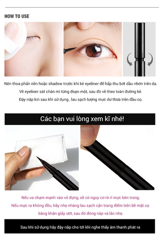 Kẻ Mắt Nước Bbia Last Pen Eyeliner (3 màu) 0.6g