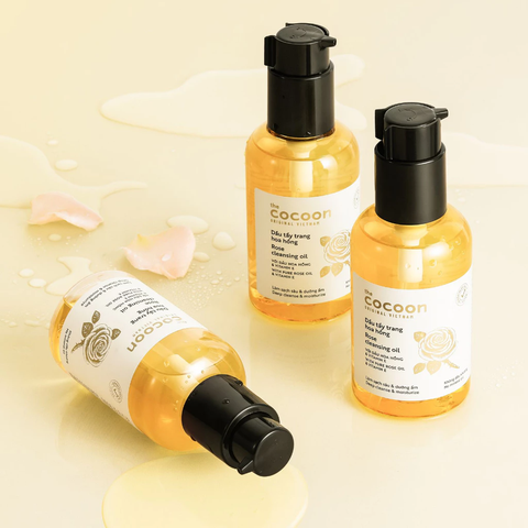 Dầu Tẩy Trang Cocoon Chiết Xuất Hoa Hồng 140ml