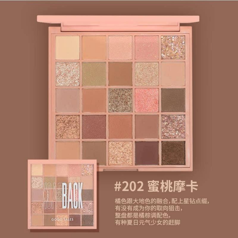 Bảng Phấn Mắt 25 Ô Gogo Tables Play Color Eyeshadow Pallette 29.5g